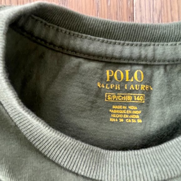 Ralph Lauren Polo Boys' Cotton Jersey Crewneck Tee - Picture 3 of 4